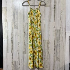 Sunflower Delight Kids Casual Dress